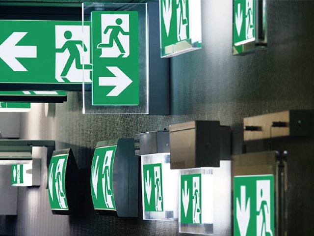 Эвакуационные таблички